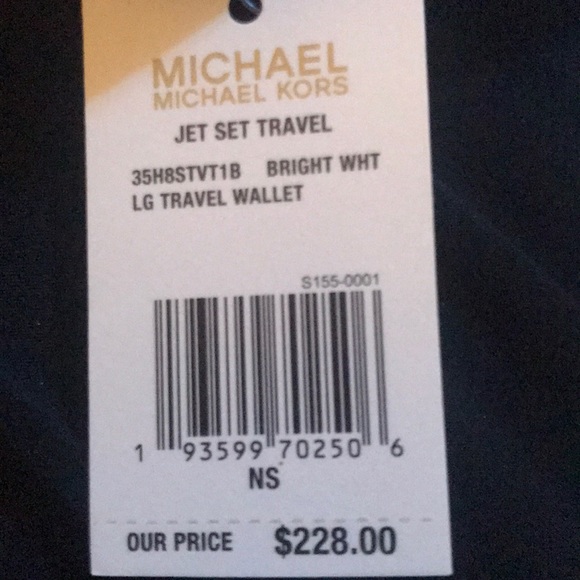 NEW MICHAEL KORS Large TriFold Wallet Signature MK - Picture 12 of 12